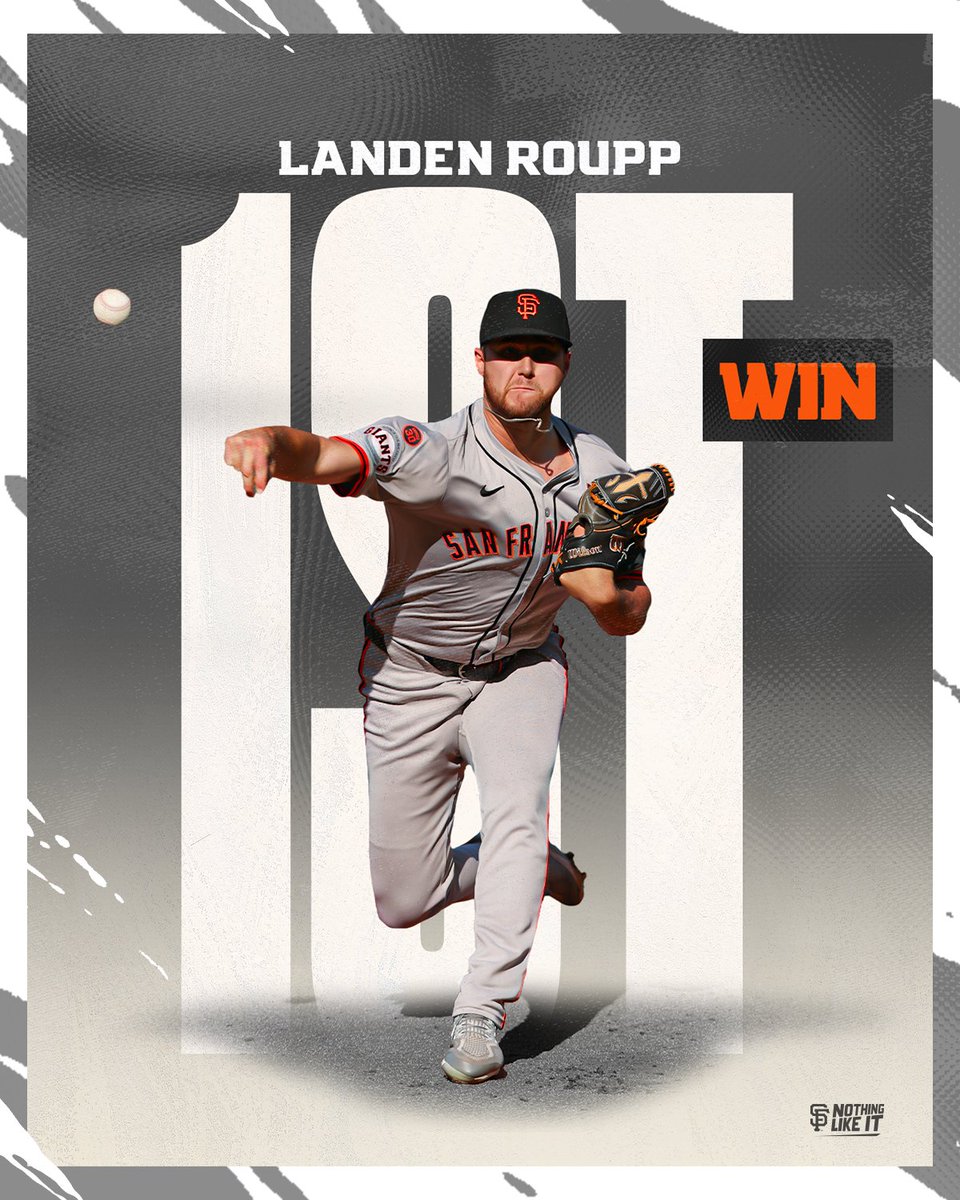 SFGiants's tweet photo. Congratulations, Landen 🤘 https://t.co/hYJdQI5Shx
