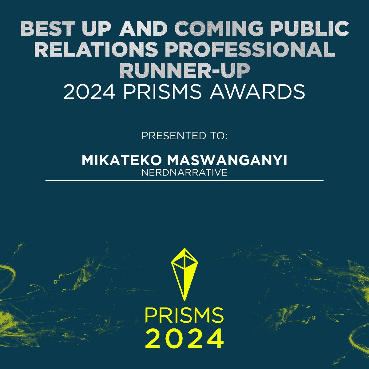 The PRISM Awards tweet media