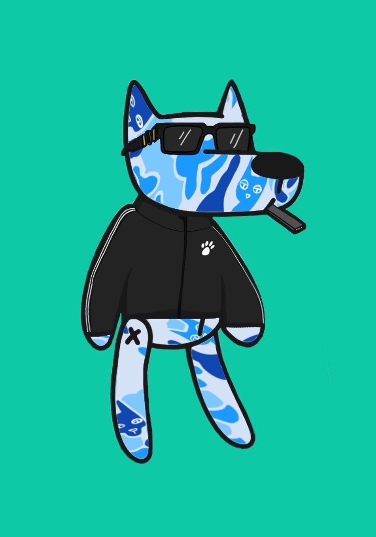 Can anyone tell me who’s <a href="/GutterCatGang/">Gutter Cat Gang</a> Beanie Doggo this is?