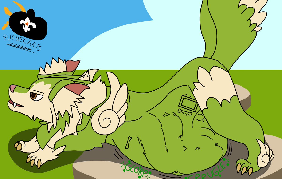 NewfoundlandRep's tweet image. (CW: Vore)

A chubby Vixsun holding an unfortunate explorer in its healing belly 🐺🌲➕

#vore #furryvore #vorebelly #vorefurry