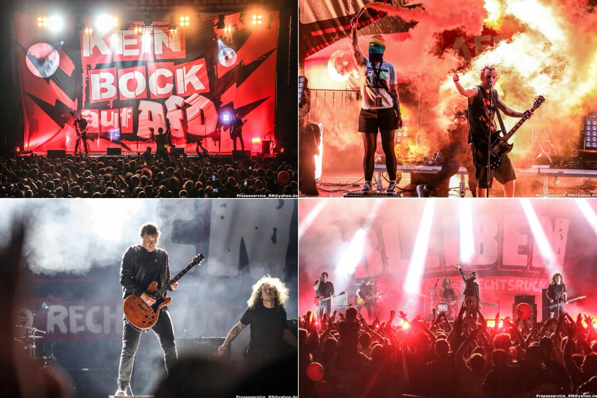 In #Potsdam versammelte die Initiative #keinbockaufnazis unter dem Motto #stabilbleiben gestern mehrere tausend Menschen.
Höhepunkt war ein Konzert mit Sportfreunde Stiller, ZSK, Madsen uA
Anlass war die #ltw2024 in #Brandenburg. #P2109
Fotos:
flickr.com/photos/presses…