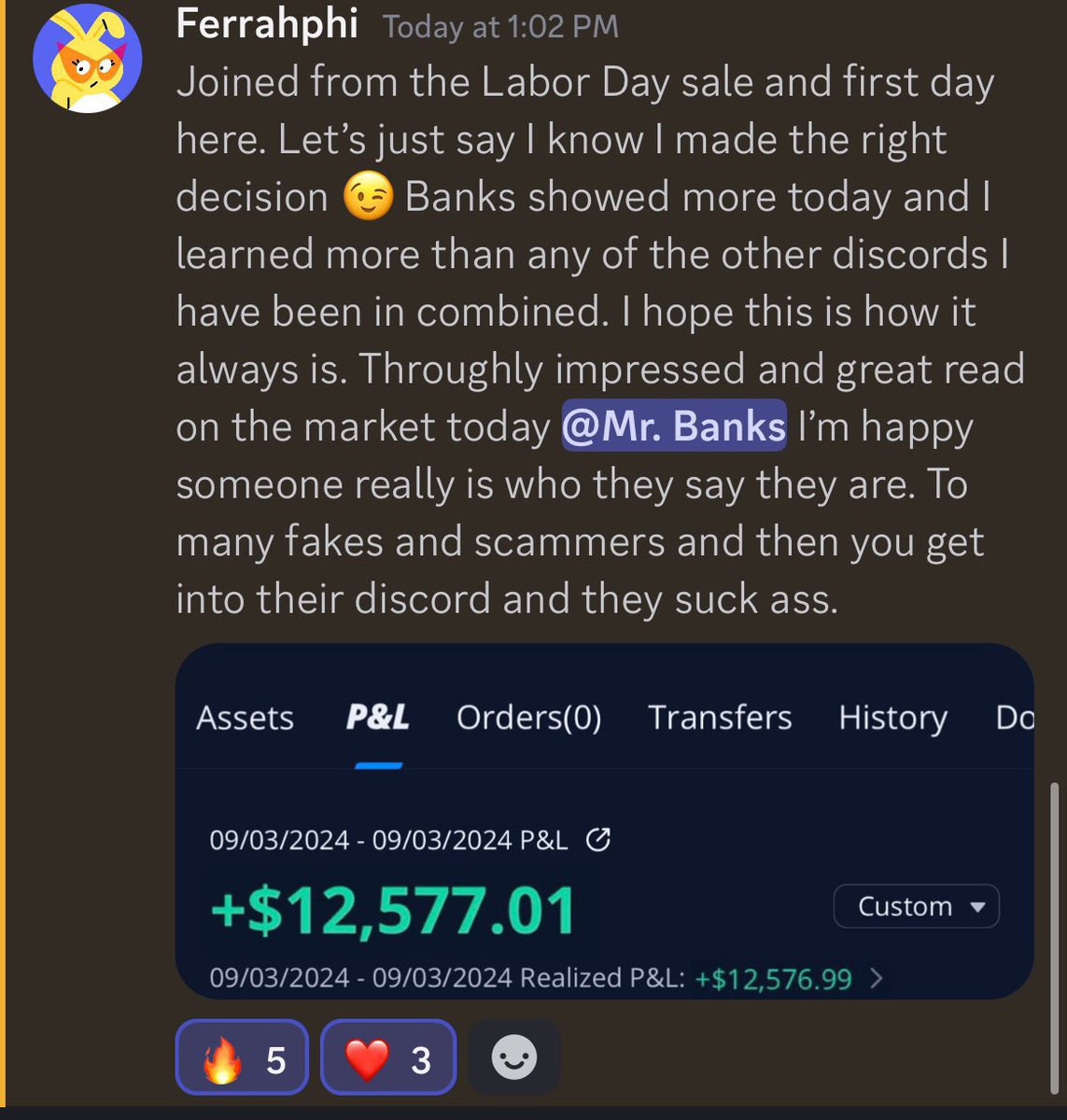 RealJGBanks's tweet photo. 𝐅𝐑𝐄𝐄 𝐌𝐄𝐌𝐁𝐄𝐑𝐒𝐇𝐈𝐏 

In September alone we have helped 

- Someone make $39,000

-$14,000

- $12,000 x2

- $8,700

GIVEAWAY TIME

Now we will be giving a FREE membership to help mentor someone 

RT LIKE AND FOLLOW ❤️

$SPY $SPX $QQQ https://t.co/uWrPPGw9RG