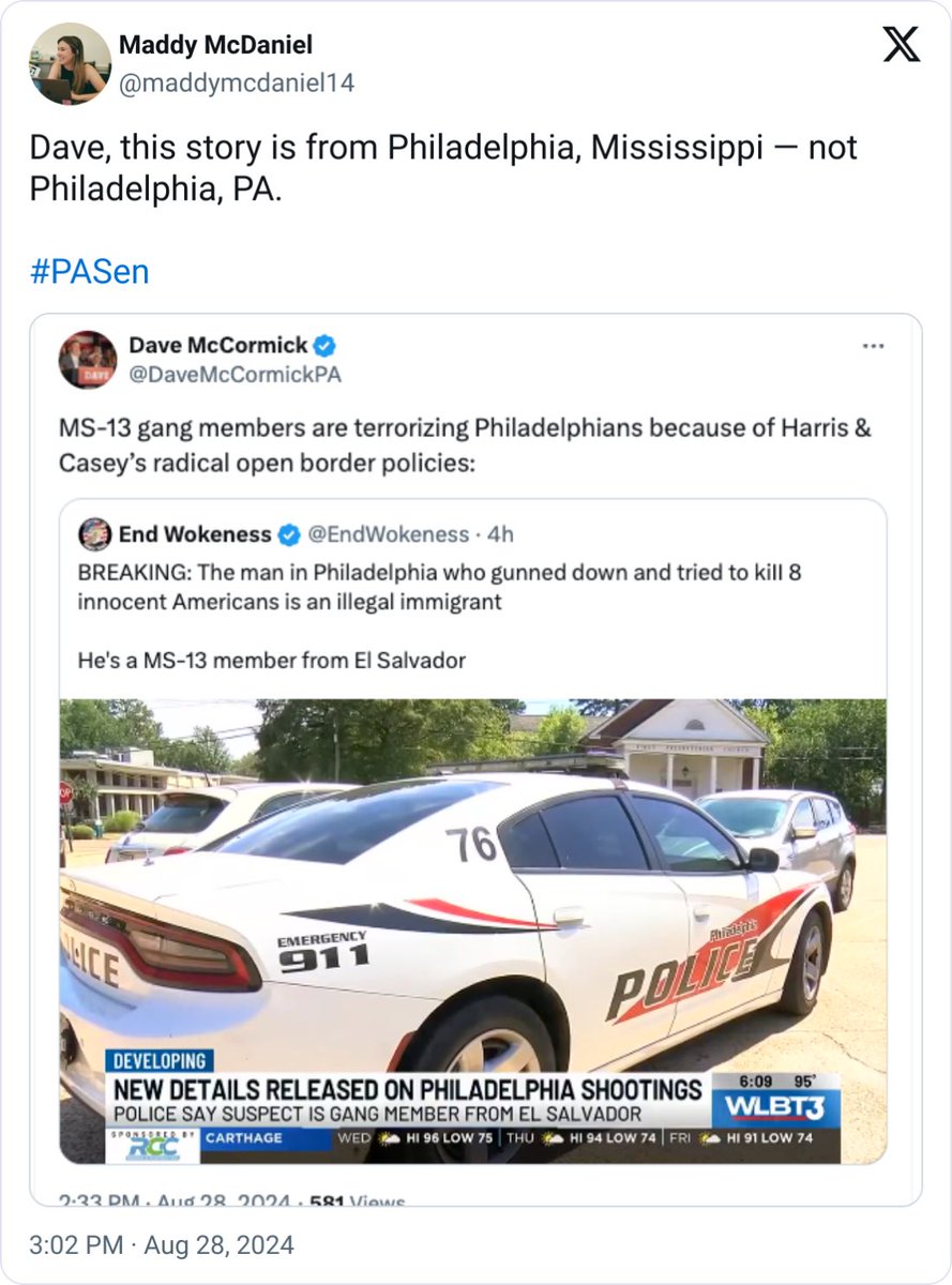 Dave McCormick (Parody) tweet media
