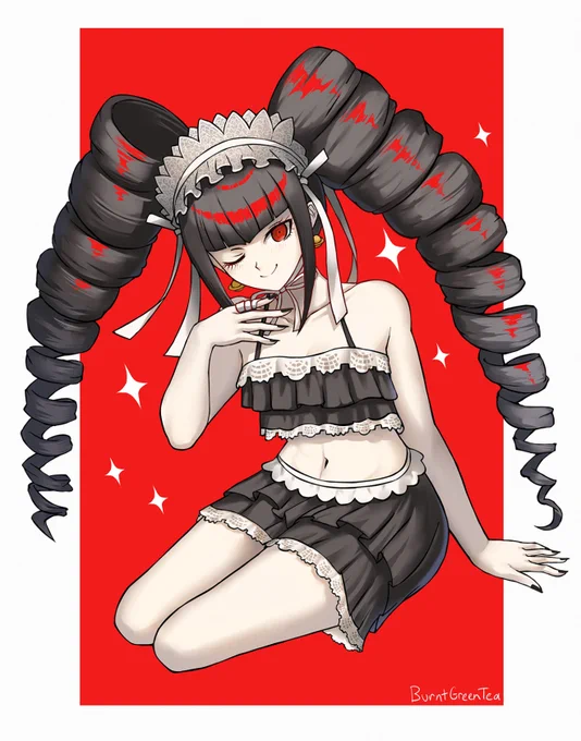 I got to draw Celeste#danganronpa 