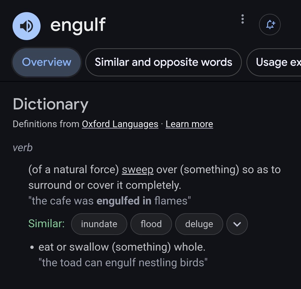 Prof_Jayvee's tweet photo. This is how you use the word "engulf" the right way. https://t.co/TUuVm37sVJ