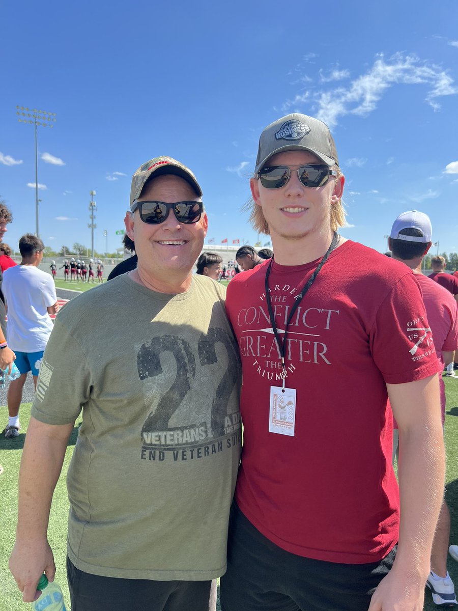 Had a great visit with <a href="/CoachLove28/">James Love</a> Thank you for the invite!