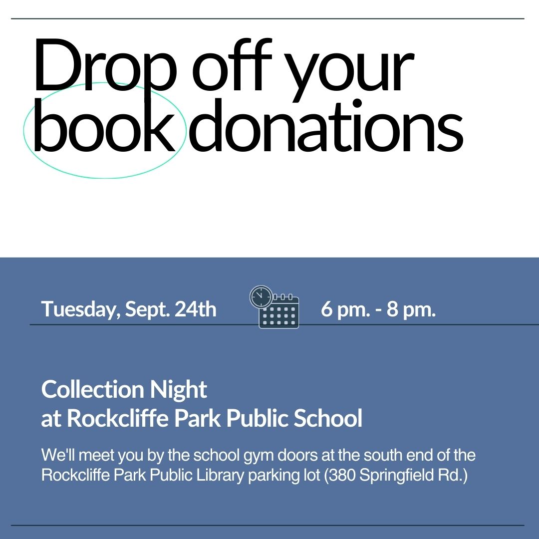Rockcliffe Park Public School Book Fair tweet media