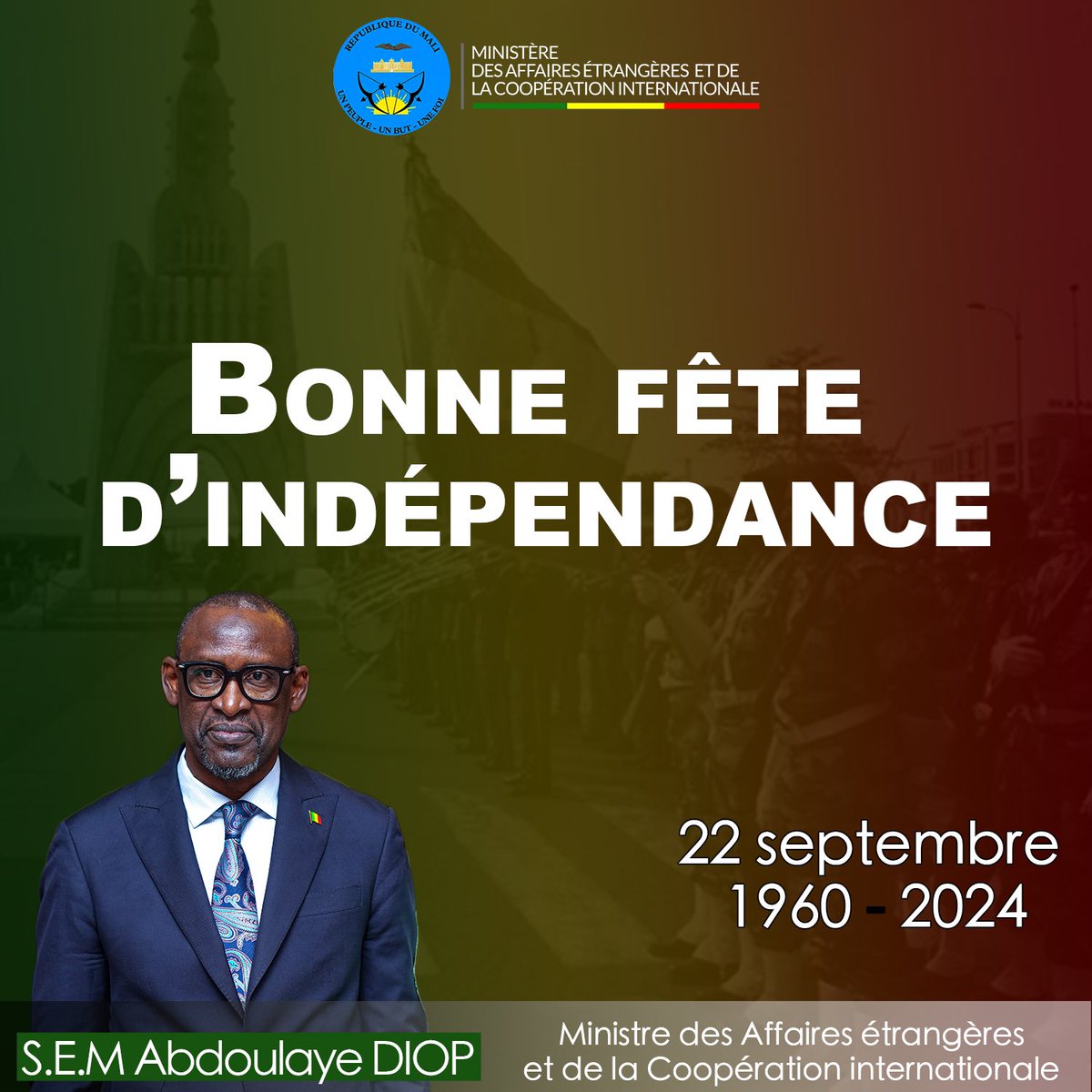 Ministère des Affaires étrangères du Mali tweet media