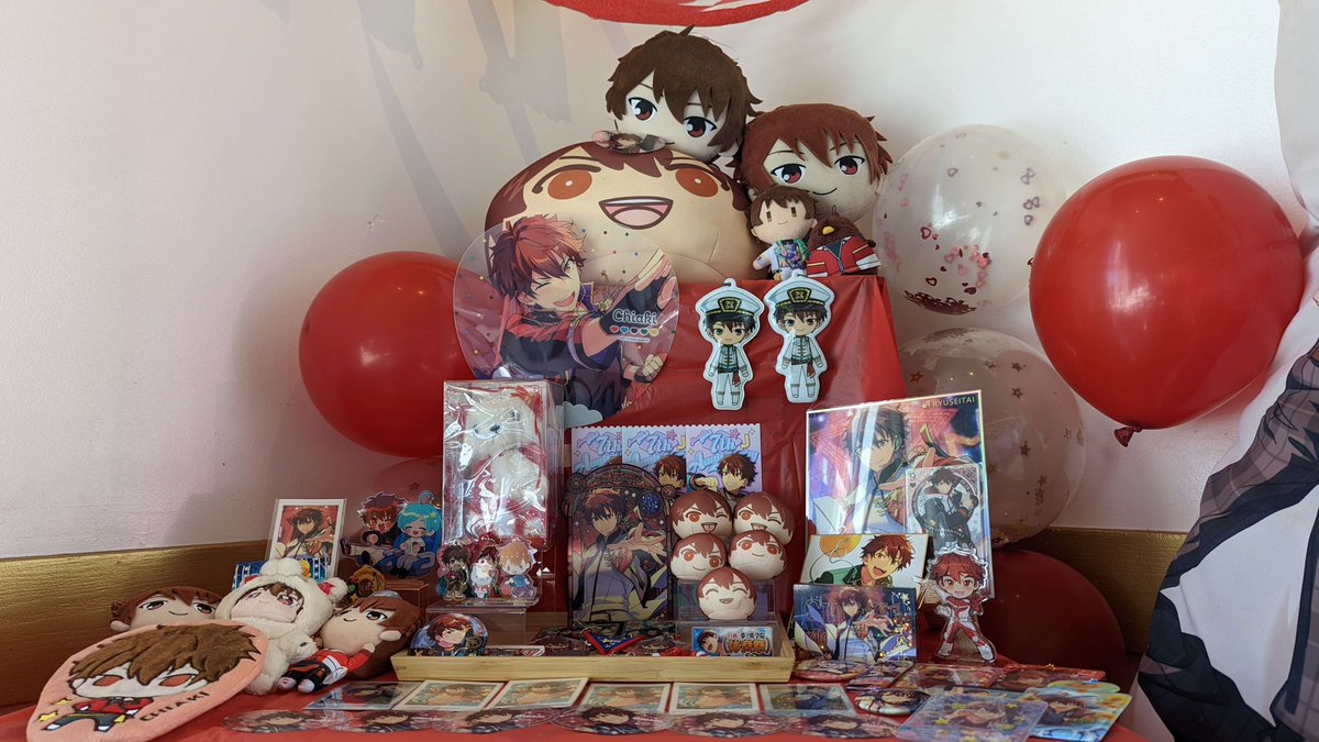 HappyHeroDay_MC's tweet photo. More pictures of one of the Chiaki shrines!!! ❤️‍🔥✨🫶 https://t.co/v2cNj2C1nl
