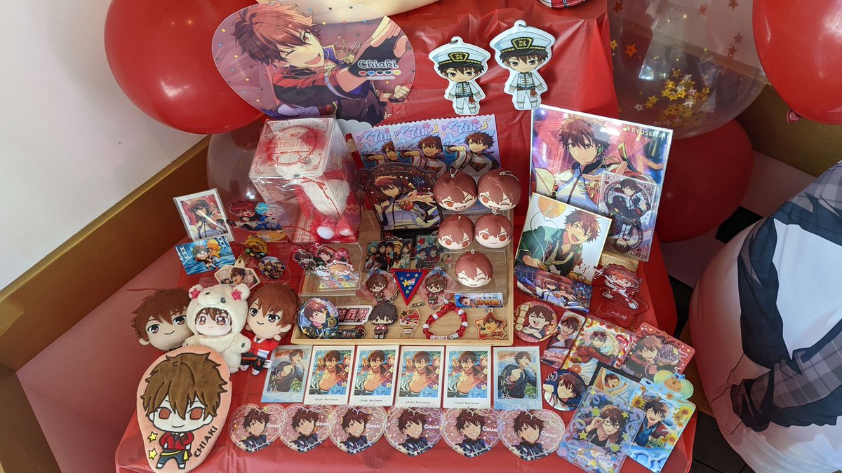 HappyHeroDay_MC's tweet photo. More pictures of one of the Chiaki shrines!!! ❤️‍🔥✨🫶 https://t.co/v2cNj2C1nl