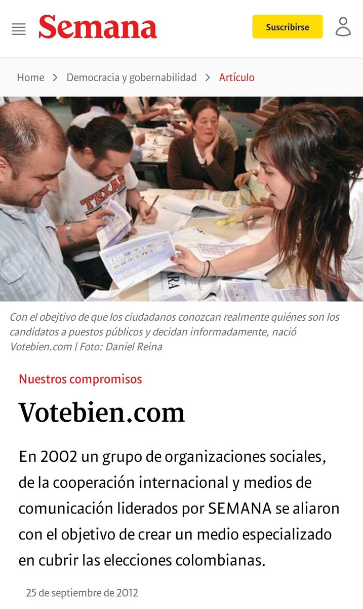 RedProEje's tweet photo. La esposa del humorista que tiene que explicar sus chistes, Daniel Samper Ospina, es Claudia García Jaramillo, directora de la Fundación Semana, desde donde ha licitado en gobiernos anteriores con MinTic y la Registraduría para proyectos de comunicación. 
¡Les está es doliendo! https://t.co/abbFl4hCex
