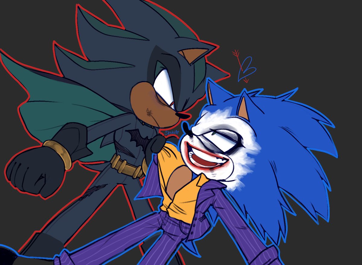 Toastiestest's tweet photo. they’re in love #sonadow https://t.co/YobYuucBnR