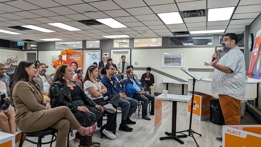 reah4burnaby's tweet image. What a way to start the official campaign! We are going to continue to lower cost of living, improve healthcare and build more homes so every working families can build a good life in BC #bcndp #actionforyou #burnabyeast