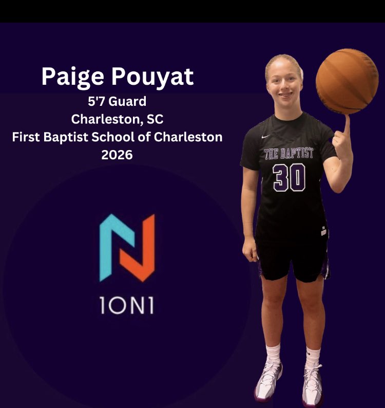 1 on 1 ... Your Shot On Your Terms (@1on1yourshoton1) on Twitter photo 2026 Combo Guard <a href="/PaigePouyat/">Paige Pouyat</a> will be wearing out the nets this year at First Baptist School of Charleston
<a href="/SauceRVG/">Tanner</a> <a href="/RVGDag/">The Real Voices of the Game Productions</a> <a href="/ChrisPouyat/">Chris Pouyat</a> 2026 Combo Guard <a href="/PaigePouyat/">Paige Pouyat</a> will be wearing out the nets this year at First Baptist School of Charleston
<a href="/SauceRVG/">Tanner</a> <a href="/RVGDag/">The Real Voices of the Game Productions</a> <a href="/ChrisPouyat/">Chris Pouyat</a>