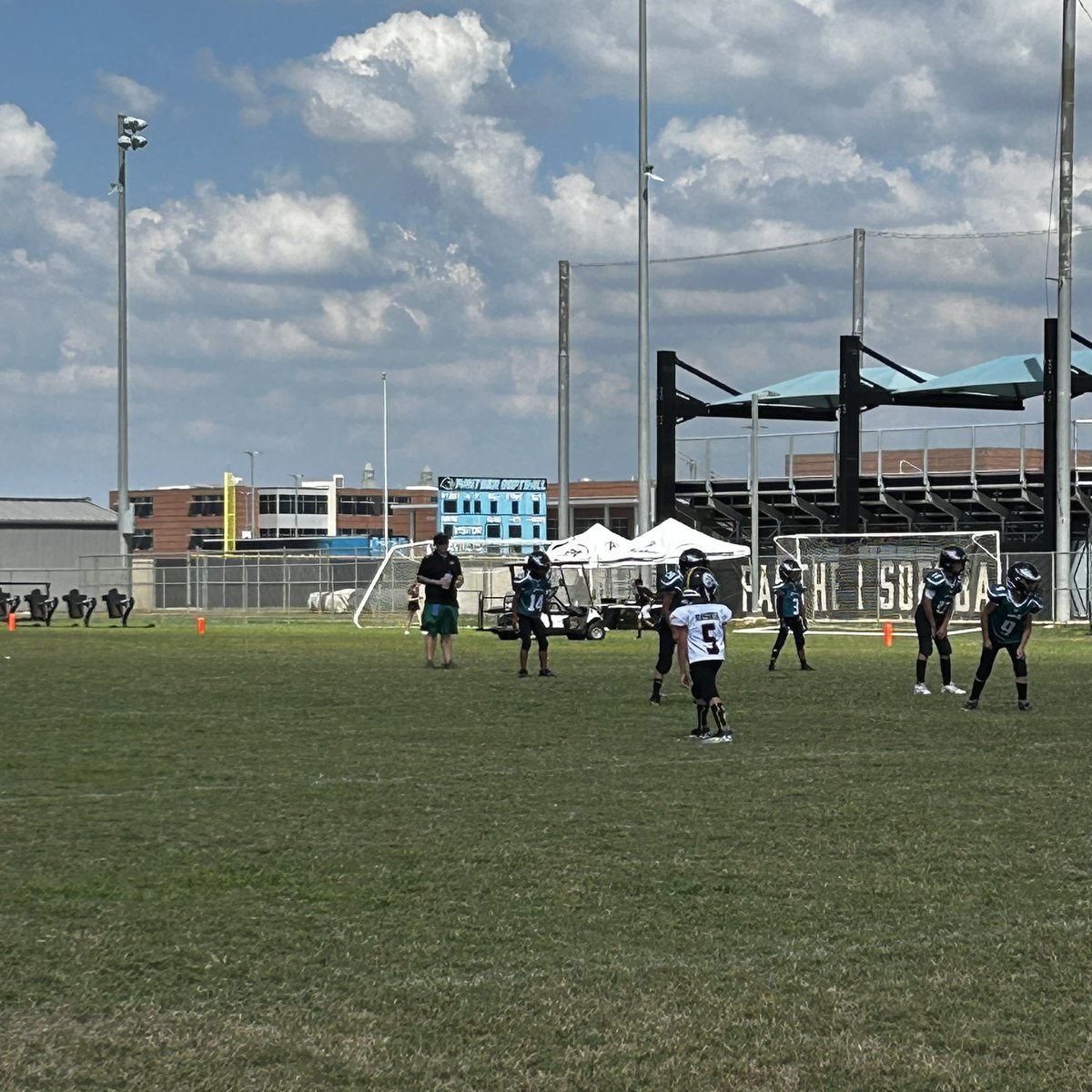 Spent my afternoon cheering on my Leopard at his game. The Eagles won and it was great seeing him in action on the field! I’m so proud to be his teacher and will cherish this moment forever. <a href="/OLE_Leopards/">Leonard Elementary</a>