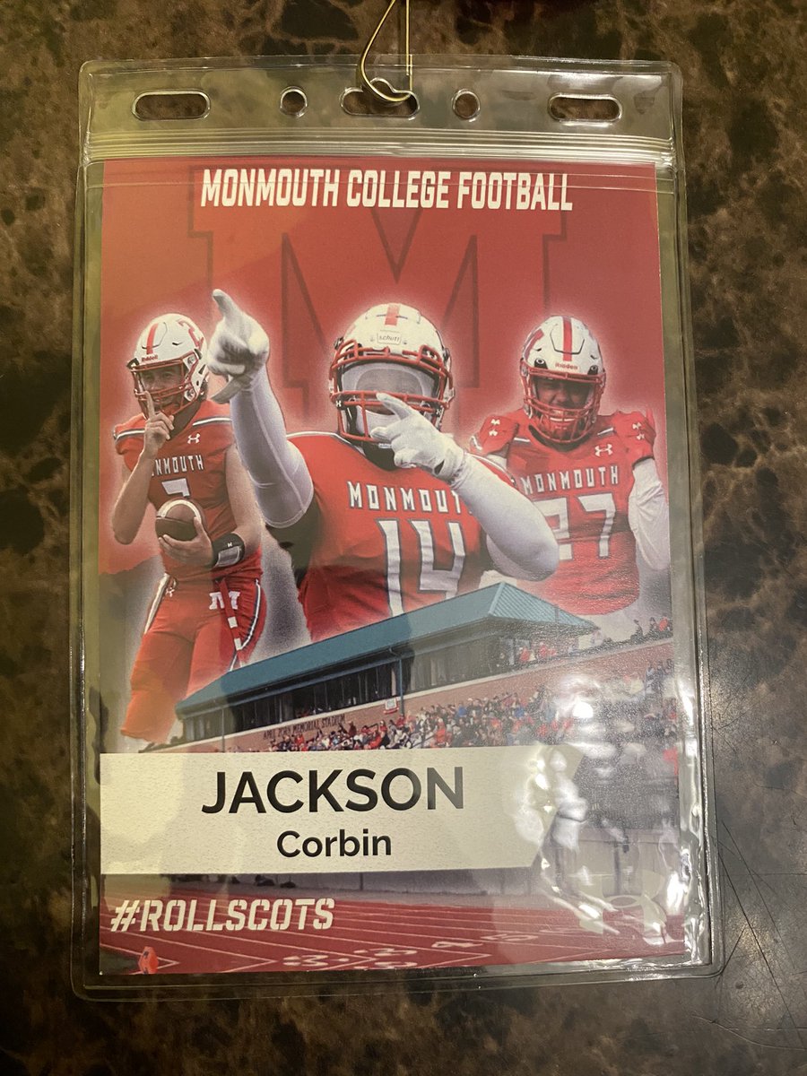 Had a great game day visit today! Thanks to <a href="/CoachJHealy/">Coach Jack Healy</a> for having me out, it was awesome.

<a href="/RollScotsFB/">Monmouth College Football</a> <a href="/MCBraunyBoy/">Chad Braun</a> <a href="/CoachFreitag/">Joe Freitag</a> <a href="/CoachN8Graham/">Nate Graham</a> <a href="/CooperGosch/">Coach Gosch</a>