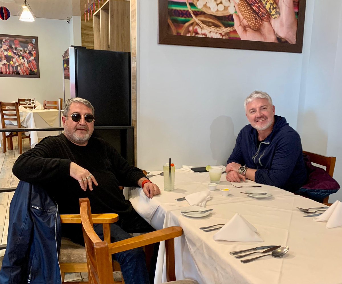 Conmemoramos el #DíaDelTrajadorRadial con <a href="/rodrigo_ramirez/">Ramírez Pino</a> en #Talca junto a historias dieciocheras de culto #FiestasPatriasMásLargasDelMundo ah. Con todo hermano querido!! #TraigaTequilaAh