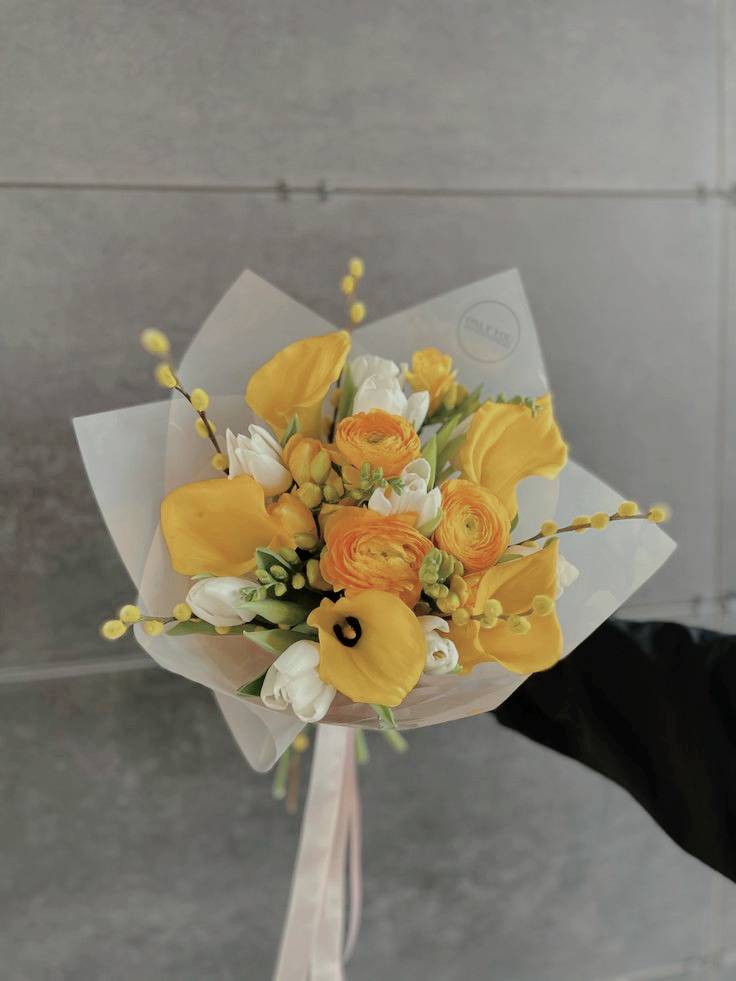 Flores amarillas, princesa.