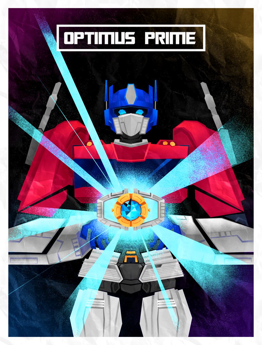 preservesjam's tweet photo. I was in loveee with the movie and wanted to submit something for the contest hosted by @CharacterHub :D! #TeamOptimus #TransformersOne https://t.co/fMjNw1CEvX