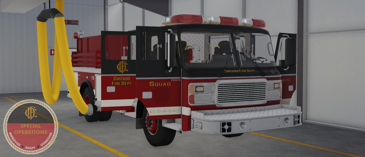 CFD_RBLX's tweet image. Fleet update:
The Chicago Fire Department is pleased to welcome back some old classics into the department especially a favourite in Tower Ladder 5 that hasn't been seen in the department since 2020 These are completely remade and look better! #RobloxChicago