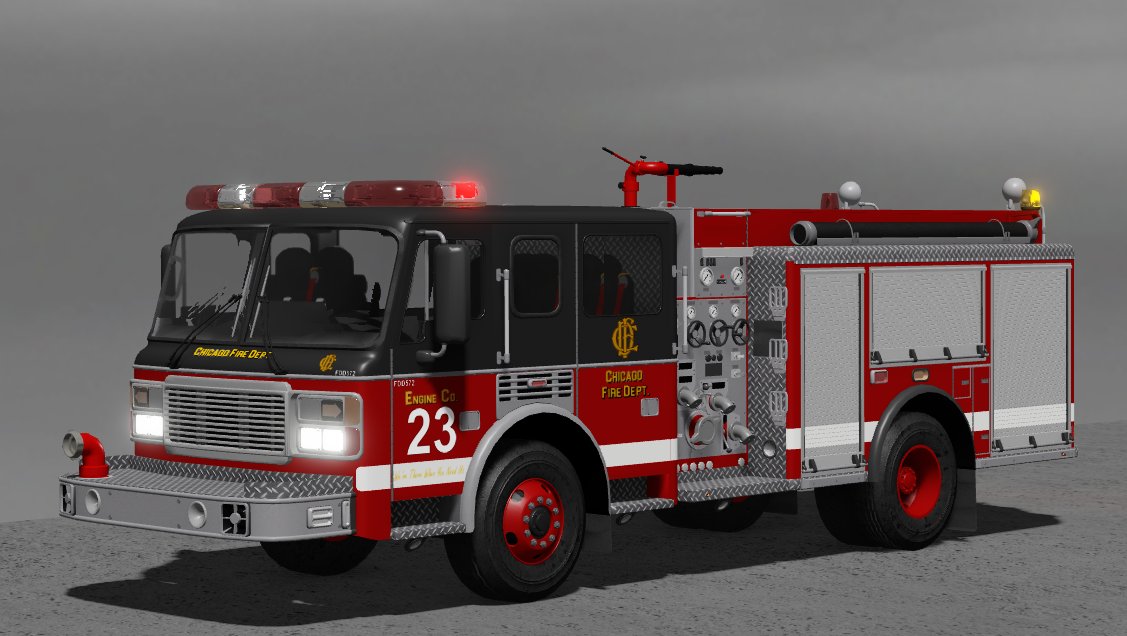 CFD_RBLX's tweet image. Fleet update:
The Chicago Fire Department is pleased to welcome back some old classics into the department especially a favourite in Tower Ladder 5 that hasn't been seen in the department since 2020 These are completely remade and look better! #RobloxChicago