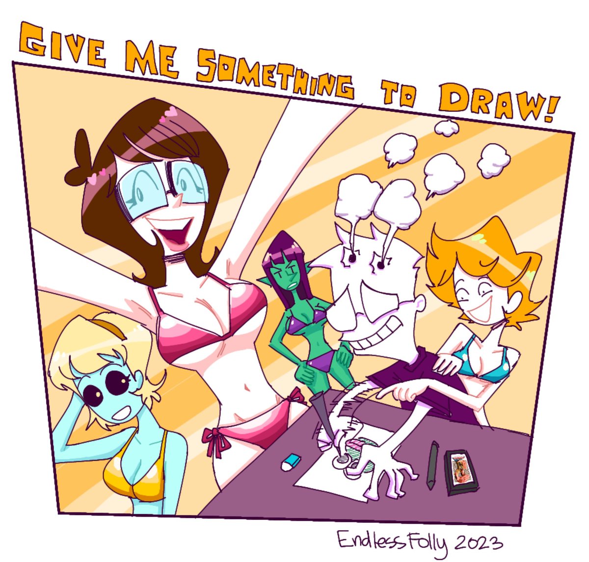 EndlessFolly_'s tweet photo. Bringing back Draw Requests!!!
Comment down something you want me to draw and I'll draw them for FREE!!!!!
#art #ArtistOnTwitter #drawing #fanart #drawrequest https://t.co/4tXFFCgZ8o