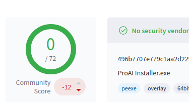 Squiblydoo (@squiblydooblog) on Twitter photo Again recommending my fun VirusTotal course on <a href="/KC7cyber/">KC7 - Cyber detective game</a>: kc7cyber.com/modules/VT101
It covers basics I've not seen elsewhere to empower analysts.
Example:
Signed File has 0/72 score virustotal.com/gui/file/496b7…
Is it benign or not? How can we quickly come to a conclusion?
/1 Again recommending my fun VirusTotal course on <a href="/KC7cyber/">KC7 - Cyber detective game</a>: kc7cyber.com/modules/VT101
It covers basics I've not seen elsewhere to empower analysts.
Example:
Signed File has 0/72 score virustotal.com/gui/file/496b7…
Is it benign or not? How can we quickly come to a conclusion?
/1