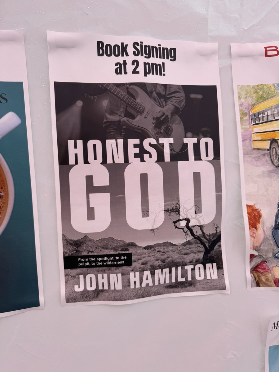 revsuzanne's tweet image. Book launch week underway for #HonesttoGod by @johnjayhamilton for @WildhousePubs ! So proud to be a part of this book 🫶🎈