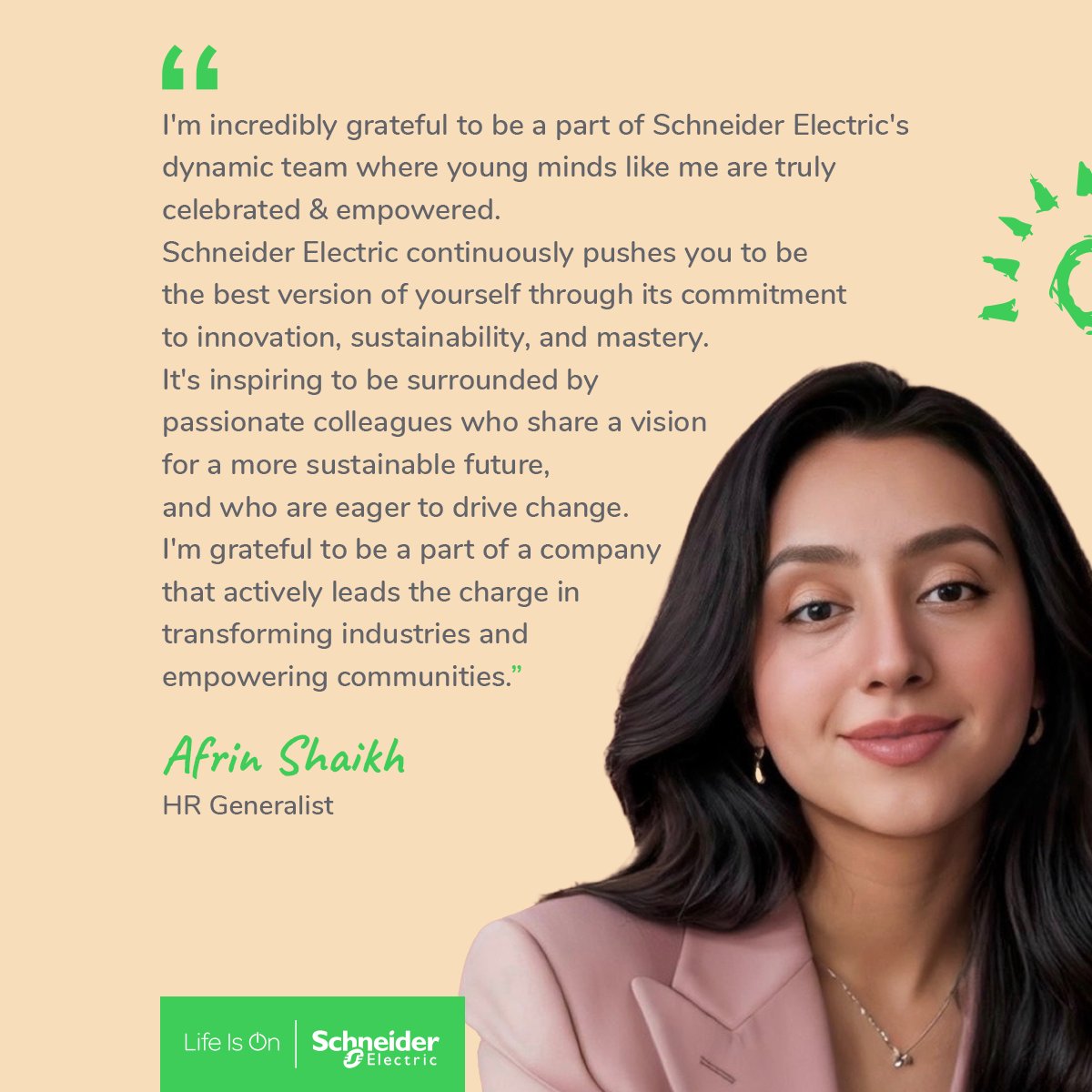 rangakum's tweet photo. Today we celebrate World Gratitude Day by sharing three exclusive stories from our Schneider Electric Gulf team. 

Happy Gratitude Day! 🙏

Be sure to share what you’re grateful for in the comments section below 👇. 

#LifeIsOn #ImpactMakers https://t.co/srv98q1hOL