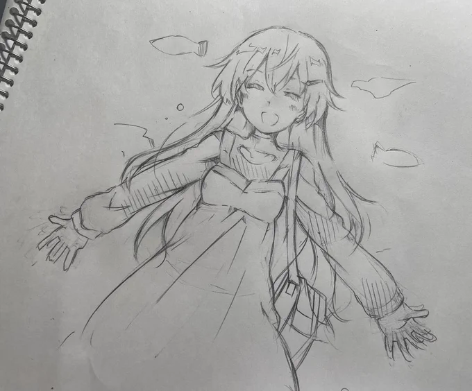 えいがさき良かった...

彼方ちゃん落書き 