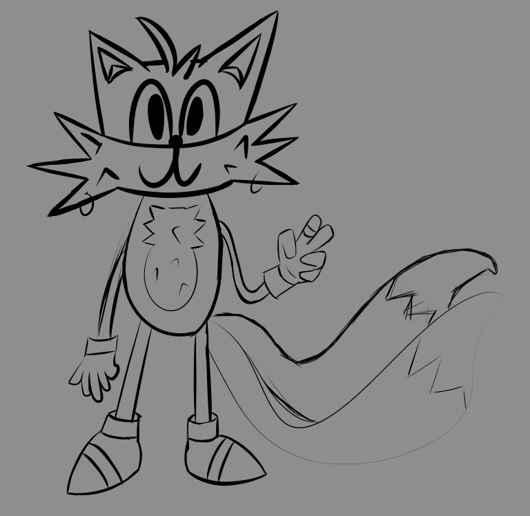 EXEmadnessTeam's tweet photo. Silly Tails by @PolishSunnie (Scetch/WIP) https://t.co/jr4Hwz9Qhl