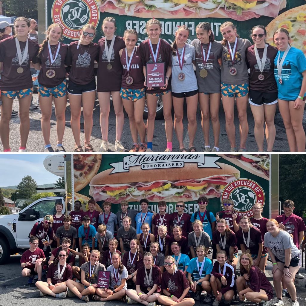 Lady Lion XC Varsity &amp; JV won the Mt.Lion Invite. 
Noce (4), Gioiosa (7) Luke (9) 
Ry Resig  2nd in JV.
Mt. Lion XC #2 Sunderland (4) &amp; Quinn(9). 
Frederick led the JV boys to win.
Potts &amp; Etters went #2-3 in the MS race <a href="/altoonastrength/">Altoona Speed and Strength</a> <a href="/altoonatrack/">AltoonaTrack&Field</a> <a href="/AASDSuper/">AASD Superintendent</a> #AltoonaProud