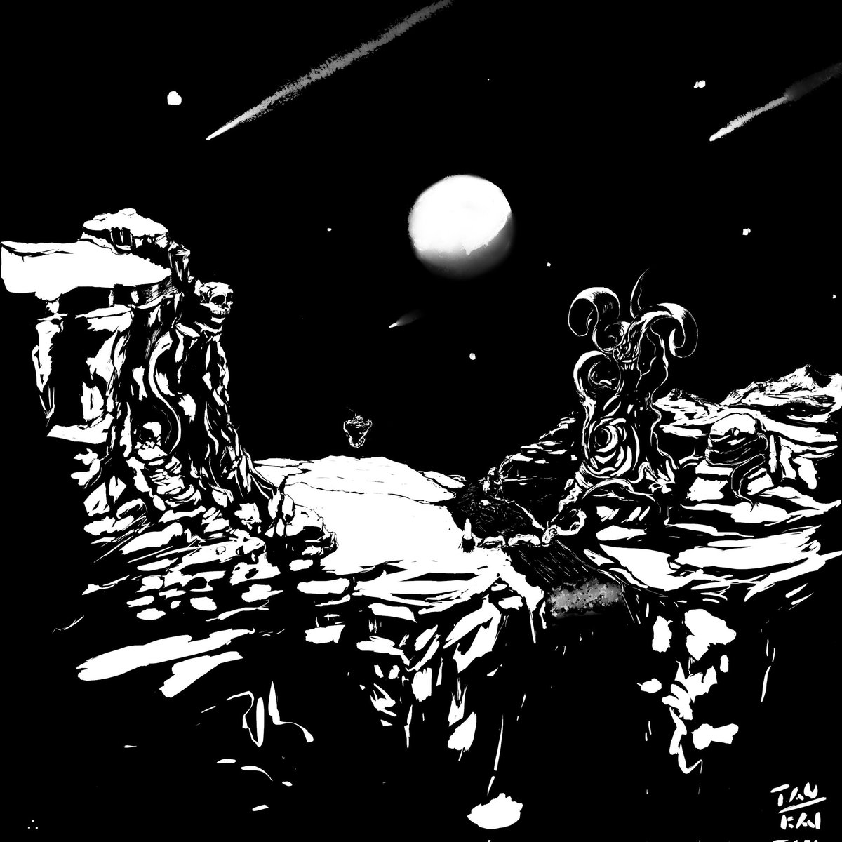 A fun doodle.
"Drifting wanderlust"