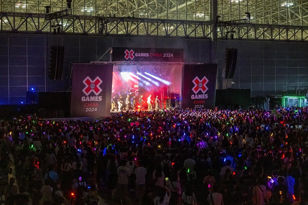 ハーム XGamesChiba 2024 の音楽ライブに、7人組男性アーティストIMP.が登場