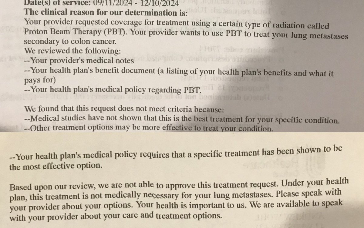My doctors at <a href="/MSKCancerCenter/">Memorial Sloan Kettering Cancer Center</a>  do not know about what treatments I should have.  My radiation oncologist has been treating me 6 years told me proton therapy is the right move.  Maybe the peer-to-peer changed the insurance companies decision - have not heard yet.  <a href="/ThanksCancer/">Thanks Cancer!</a>