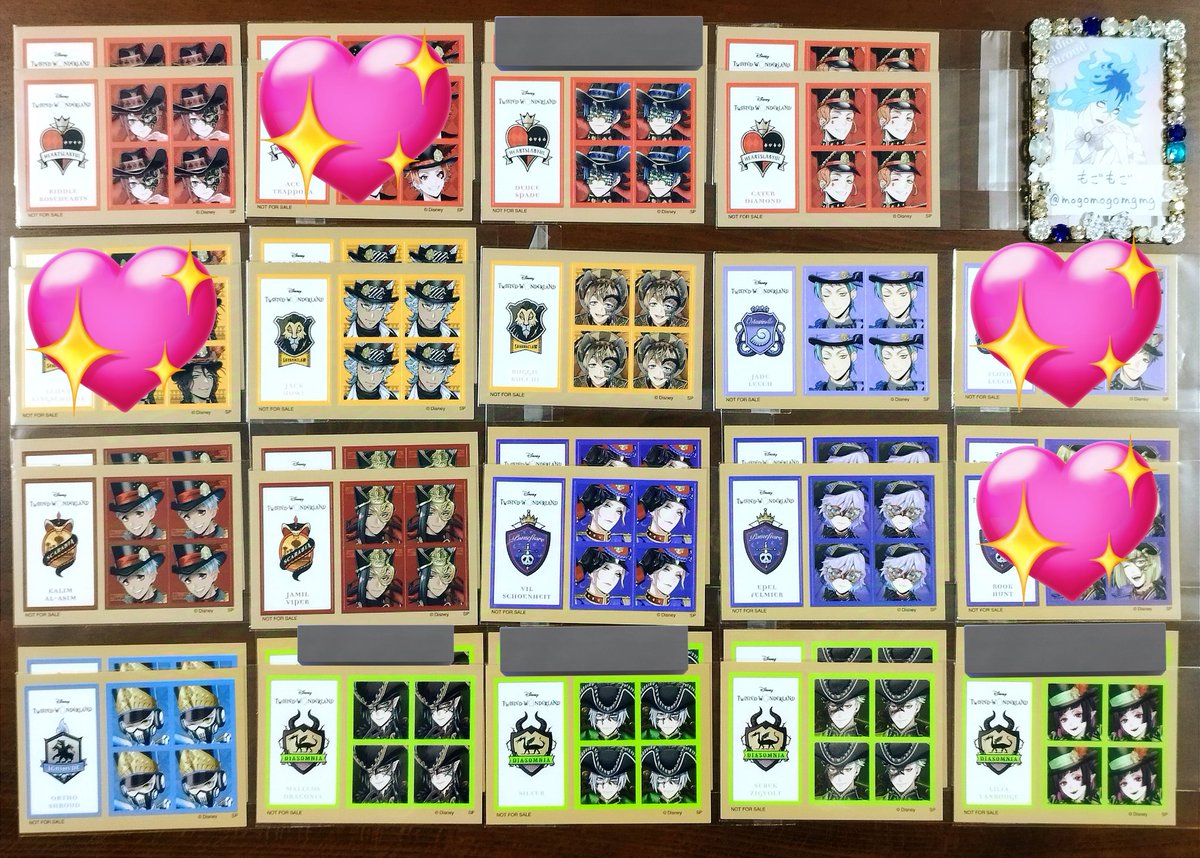 【交換】ツイステ アニメイト特典 証明写真風ステッカー

譲→リドル2 デュース1 ケイト2 ジャック2 ラギー1 ジェイド1 カリム2 ジャミル2 ヴィル2 エペル2 オルト2 マレウス1 シルバー1 セベク2 リリア1

求→イデア

郵送 or 名古屋手渡し
検索からもお気軽にお声がけください🙇