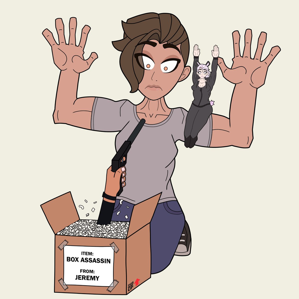 __Deef__'s tweet image. 005 - Pandora &amp;amp; Figurine
006 - The Box Assassin

#PandorasCubicle #TheBoxAssassin