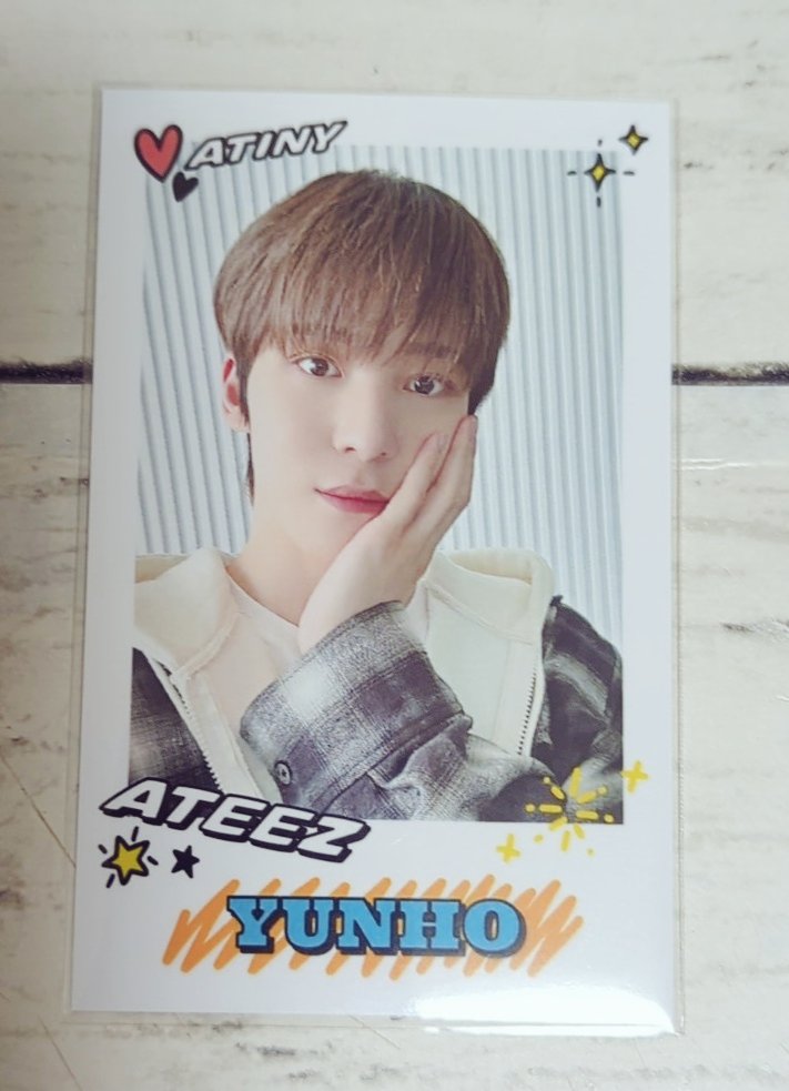 bbavp's tweet photo. ATEEZ アチズ 交換 トレカ ペンミ 購入特典

【譲】ユノ

【求】ソンファ

郵送での交換希望です📮
お気軽にお声掛けください◎ https://t.co/Xikeyy77I6