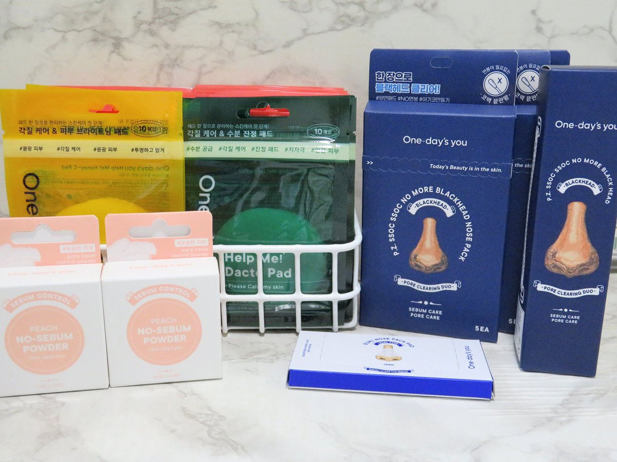 メガ割購入品✨
ワンデイズユーの有名な鼻のやつは初、大量購入したトナーパッドとパウダーはリピ。

#Qoo10メガ割 #メガ割購入品
#韓国コスメ #コスメ購入品 #onedaysyou