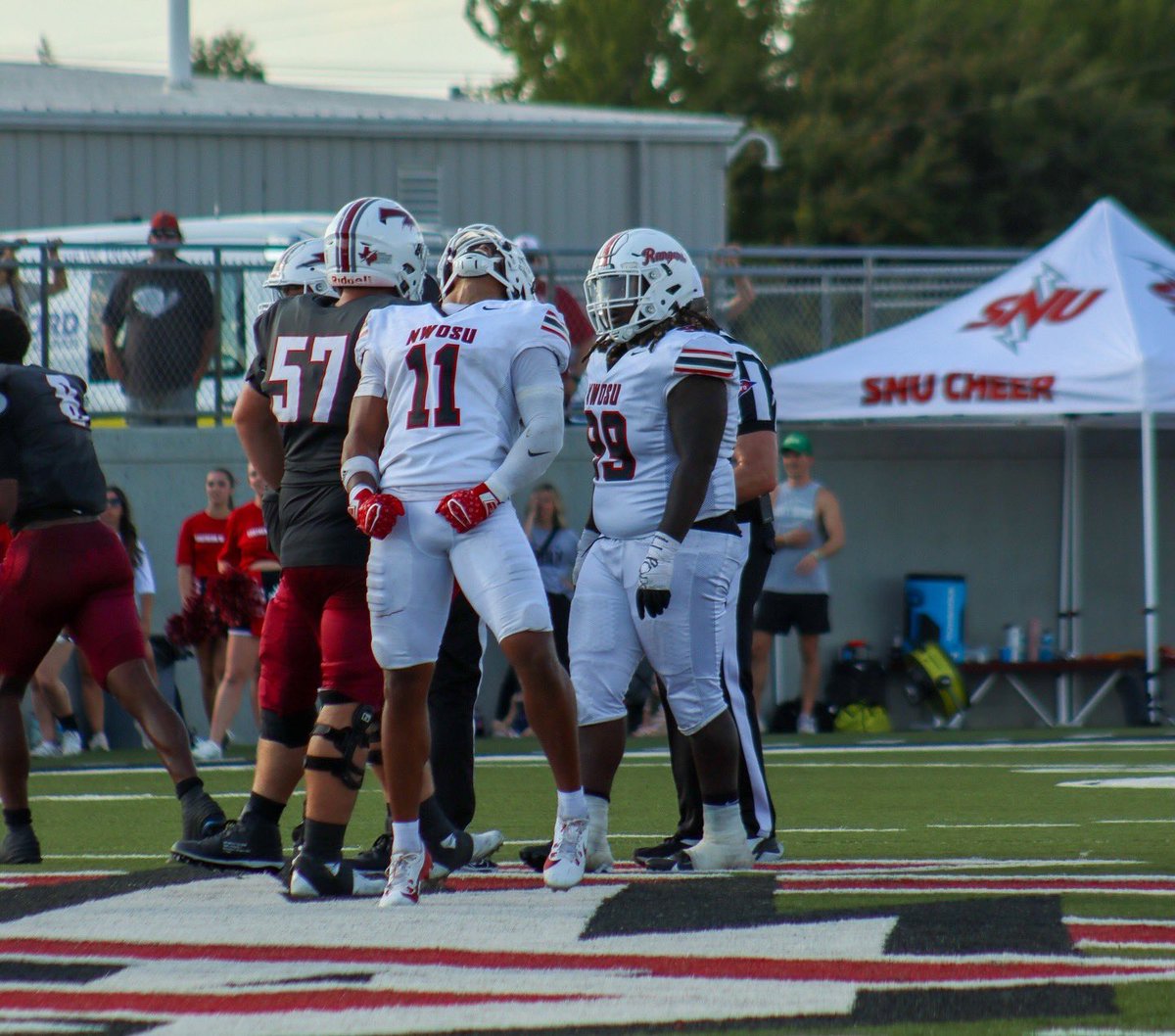 nwosufootball's tweet photo. THE RANGERS TAKE DOWN THE CRIMSON STORM 

#RRR x #WinTheDay https://t.co/MRNK0qmKzY