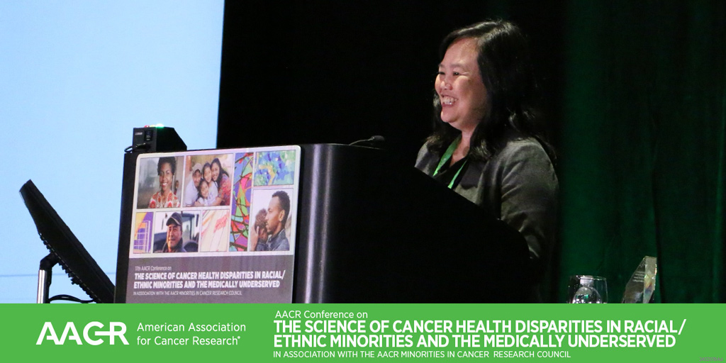 Moving Upstream to Address Cancer Health Disparities: Scarlett Lin Gomez addressed this topic in her AACR Distinguished Lecture on the Science of Cancer Health Disparities, delivered this evening during #AACRdisp24.