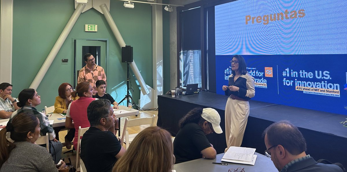 carlosivanmoren's tweet photo. Concluimos el 1er bootcamp sobre emprendimiento e Inteligencia Artificial para negocios familiares, con integrantes de la comunidad hispana en Los Ángeles
Es una iniciativa de @udg_oficial - @UDGPlus en el marco de #LeaLA y en alianza con @ASU
¡Certificaciones que transforman! https://t.co/Ck6ykn23Ci