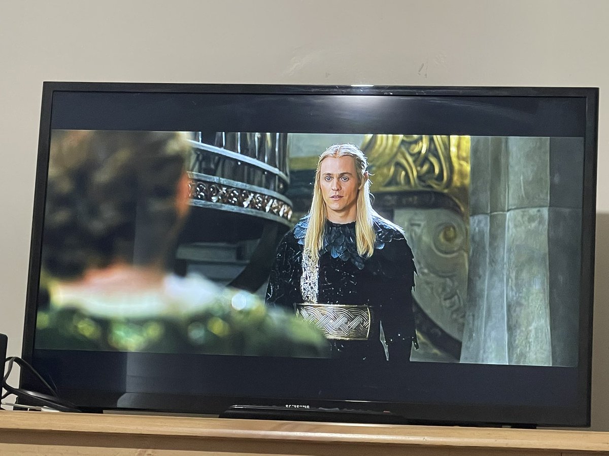 Watching <a href="/TheRingsofPower/">The Lord of the Rings</a> and Sauron is THE DEVIL.