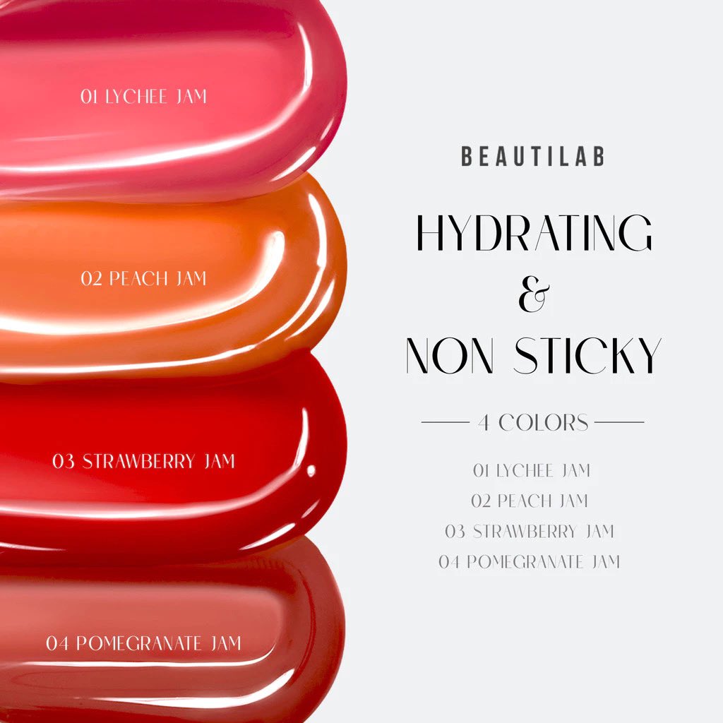 ￼BEAUTILAB Juicy Glossy Lip Jam ลิปแจมน้ำกลิ้ง ปากฉ่ำวาว เนื้อกลอสซี่ และ พิเศษ Box Set 4 ชิ้น คุ้มกว่า

s.shopee.co.th/A9yZLpk1o8