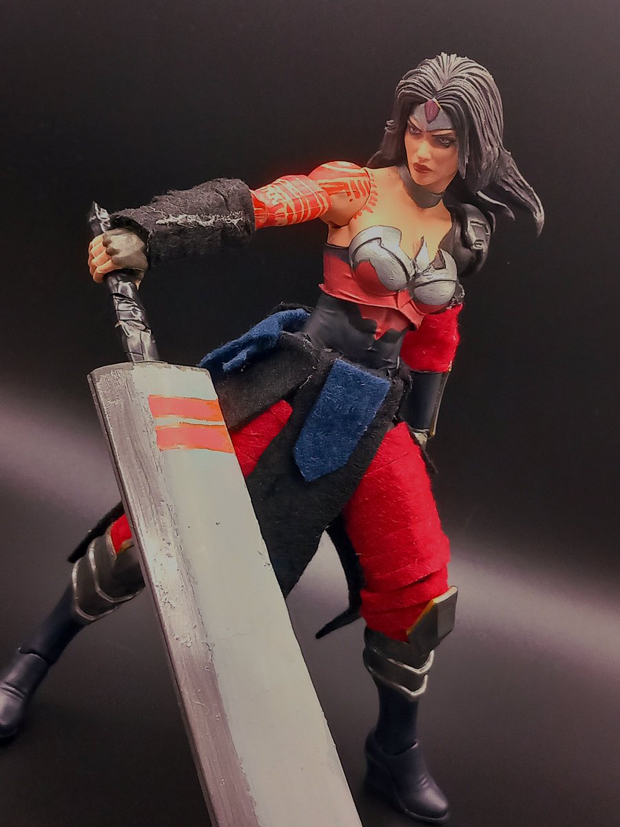 Just finished a new custom figure. <3 Absolute Wonder Woman. X