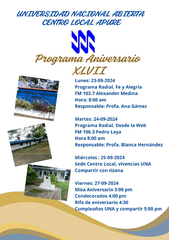 Centro Local Apure (@una_apure) on Twitter photo 