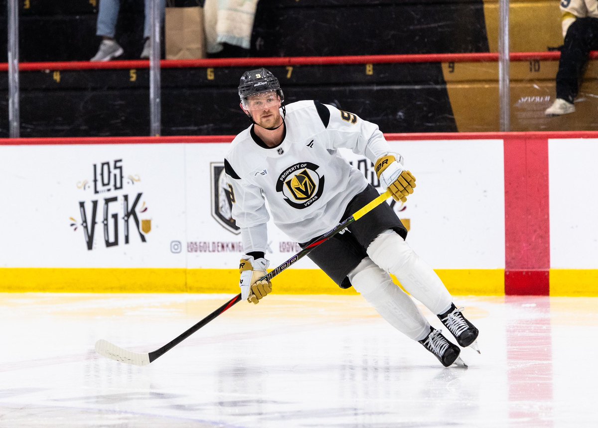 GoldenKnights's tweet photo. One more sleep until preseason 🤩 https://t.co/gz2kq9Nkvj