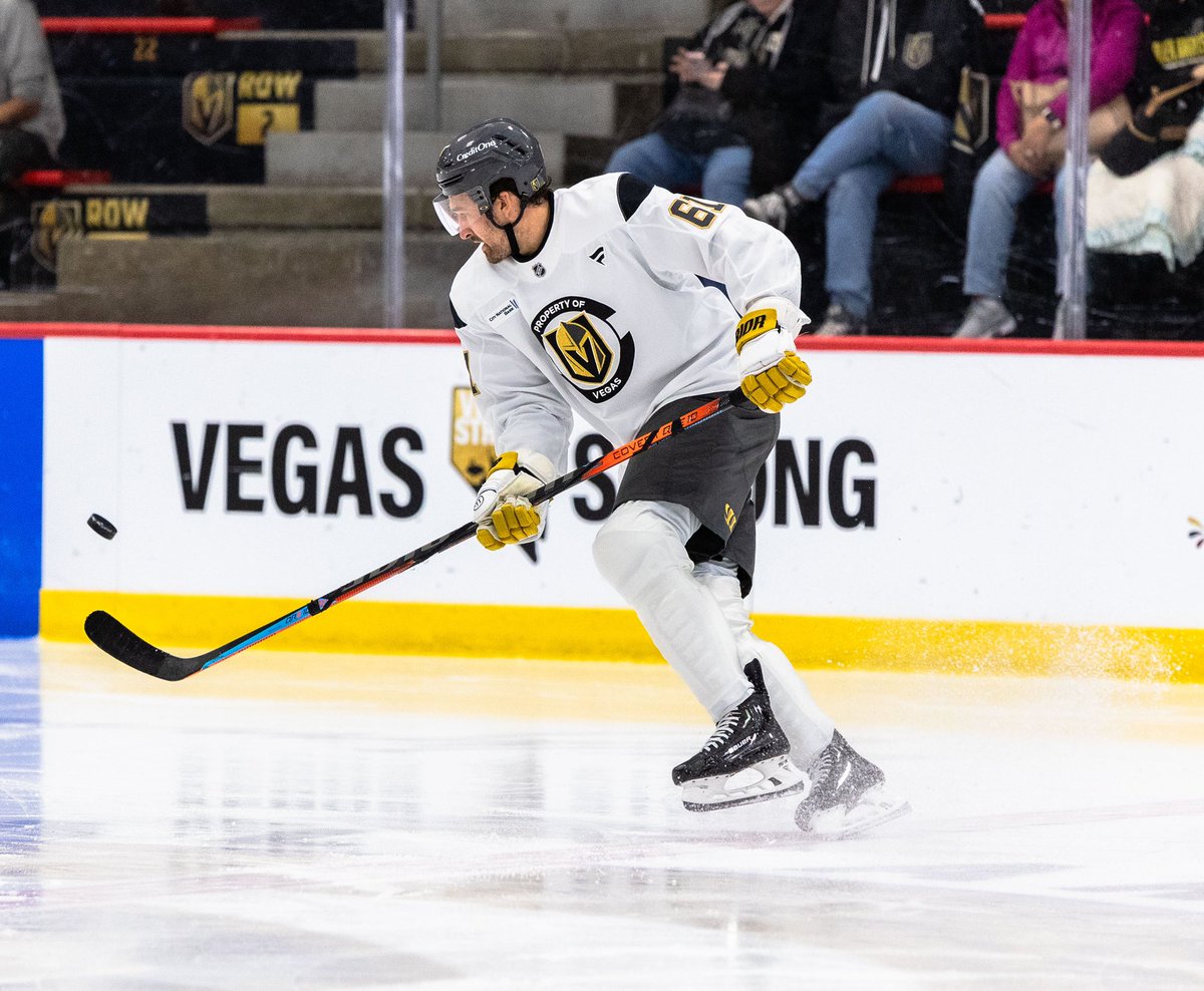 GoldenKnights's tweet photo. One more sleep until preseason 🤩 https://t.co/gz2kq9Nkvj