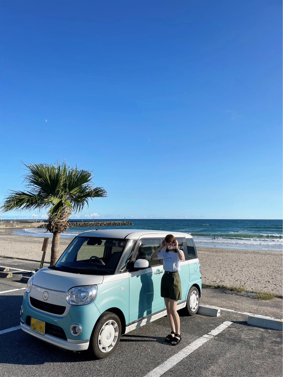 taitoya_onjuku's tweet photo. こちらの投稿で見てから、ずっと撮りたかった写真🚙📸🏝️

ちょっちょりーな @ch0ch0lina さんのキャンバスのYouTube動画、最高です😳
愛車を買った時の思い出が蘇り、カーライフが楽しくなるような、素敵な動画😭😭✨

海を背景に愛車の写真が撮れる町、おんじゅく👍

#御宿町 #岩和田海岸 #愛車 https://t.co/0C7R9qJjcS