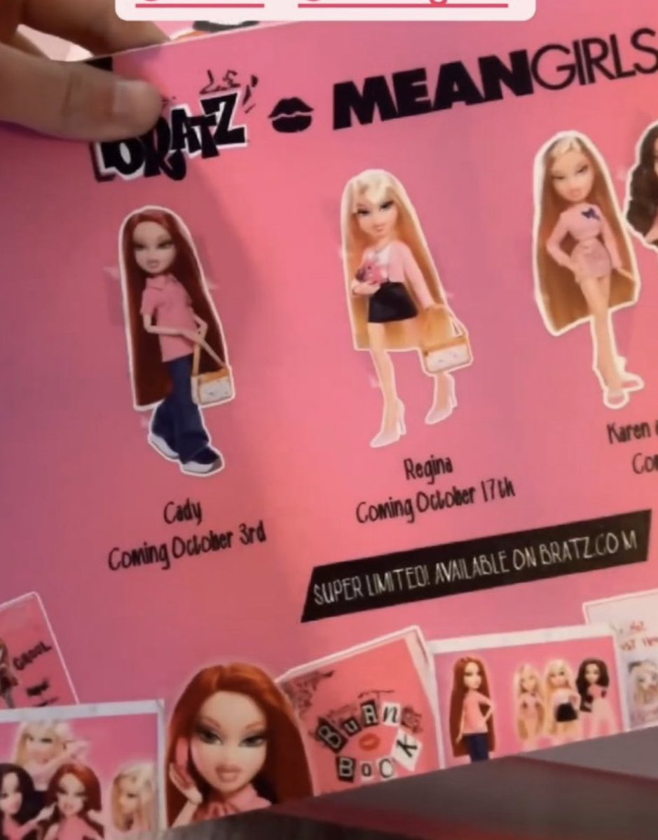 PRICES HAVE BEEN LEAKED FOR THE DOLLS!
CADY: $50
REGINA:$50
KAREN &amp; GRETCHEN: $120 
TOTAL: $220 PLUS TAX AND SHIPPING NOT INCLUDED!!